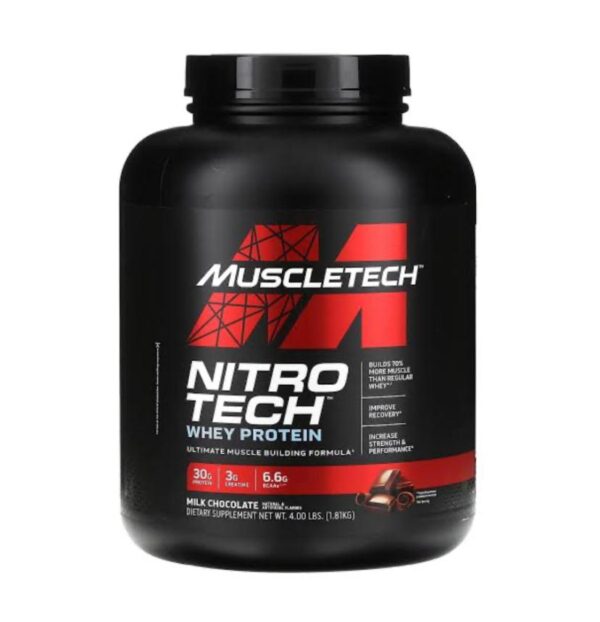 MuscleTech NitroTech Whey Protein (4lbs / 1.81kg)