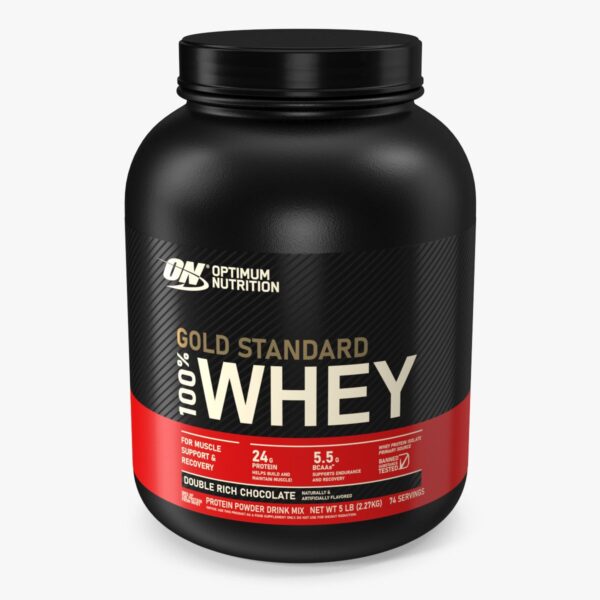 Optimum Nutrition (ON) Gold Standard Whey Protein (5lbs / 2.27kg)